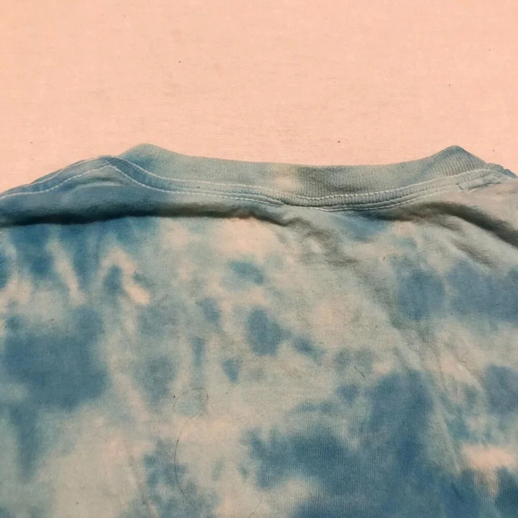 Demon Slayer Inosuke Anime Blue Tie  Dye Tshirt Womens Size Small Shirt - Picture 15 of 15